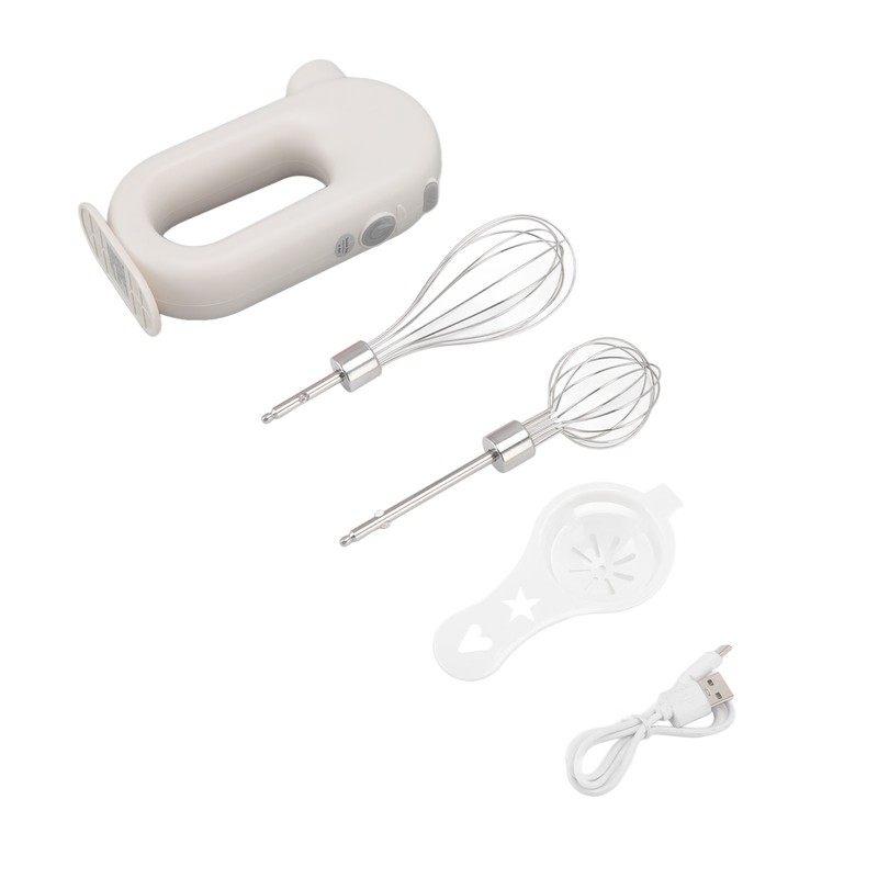 Electric Hand Mixer 3 Speeds Anti Slip Handle Design Safe