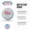Desperate Enterprises Coors Light Stamped Shape Bottle Cap - Premium
