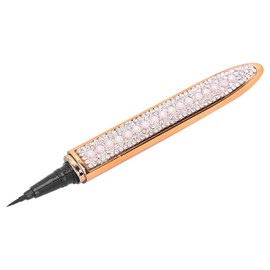Delineador de ojos líquido, lápiz de pegamento de pestañas de punta fina de 0,01 mm fácil de dibujar para el hogar y profesional para pestañas postizas para maquillaje de ojos