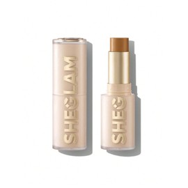 SHEGLAM Skin Magnet High Coverage Foundation Stick Longwear Medium Face Makeup for All Skin Types-Caramel