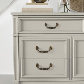 Magnolia Home by Joanna Gaines Chalk Style Interior Paint for Furniture and Cabinets, Ultra-Matte, CASTLE CREAM - 1 Quart