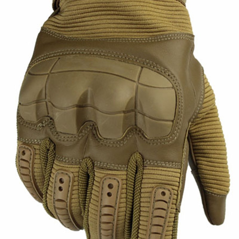 Motorcycle Gloves Hard Knuckle Breathable Good Grip Anti Slip Full