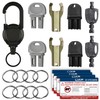 8 Pack Rodent Bait Station Keys for Protecta LP, EVO