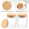 36 Pack Yogurt Jar Lids Set Reusable Bamboo Wooden Round
