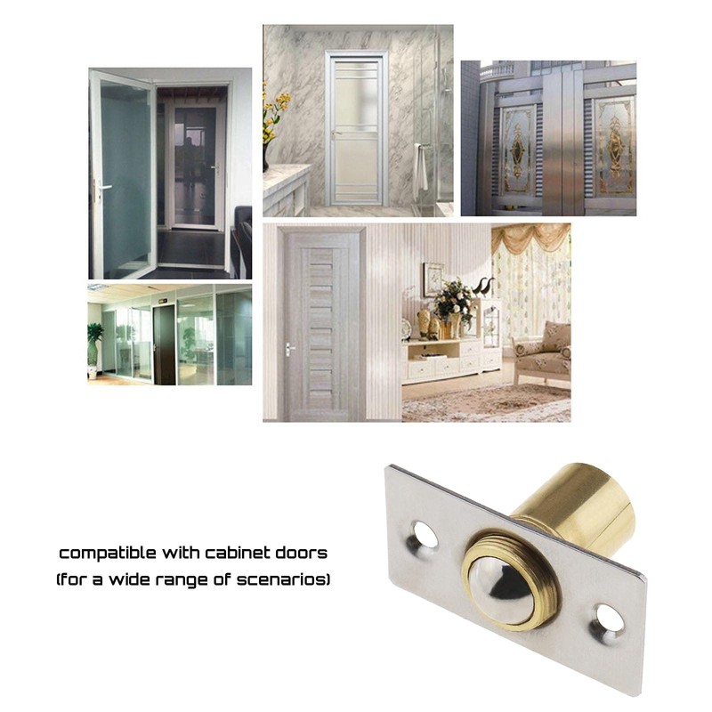 SING F LTD 4 Sets of Roller Ball Door Catch