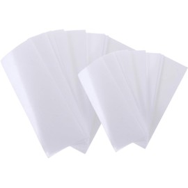 Totority Tiras de Cera Depilatorias y Seguras de Tela No Tejida 400 de Color Claro Desechables para Depilación Facial y Corporal para Piel Sensible