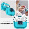 Transparent Case Compatible with Airpods Pro 2/1 (2023/2022/2019), Security Lock,