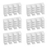 80Pcs Aluminum Heatsinks Module Cooling Radiator Board for Electronic Components