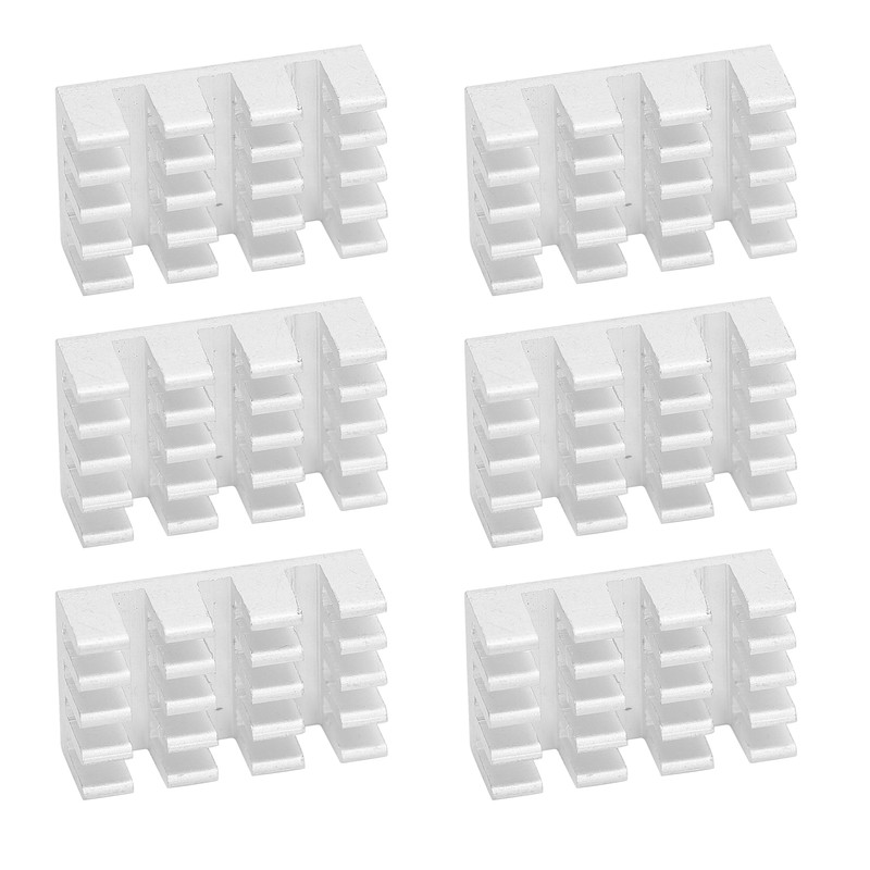80Pcs Aluminum Heatsinks Module Cooling Radiator Board for Electronic Components