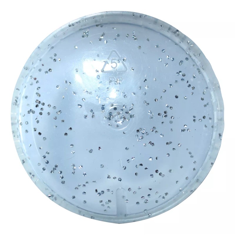 Vaso 12 Vaso Reusable Con Popote Glitter 24 Oz