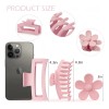 12 Pcs Pinzas For El Cabello, Garra Fuerte For Pelo