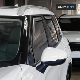 CLIM ART in-Channel Incredibly Durable Rain Guards for Mitsubishi Outlander 2022-2026, Original Window Deflectors, Vent Window Visors, Vent Deflector, 4 pcs. - 622611