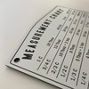Kitchen Baking Measurement Conversion Chart Magnet | Must Have for