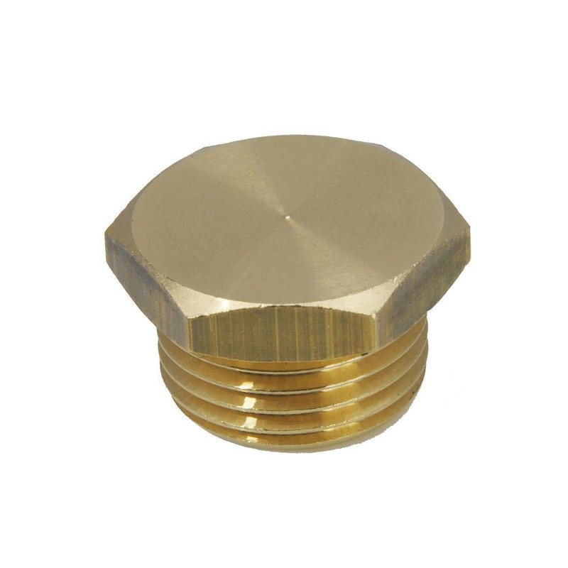 Sealing plug with hexagonal socket and cylindrical thread G 1/8