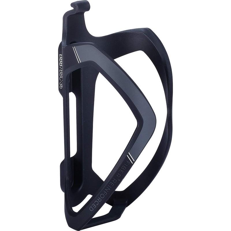 BBB Cycling Bike FlexCage Water Bottle Holder, Matt Black/Black, One