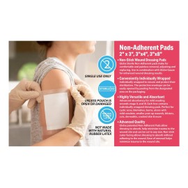 Almohadillas No Adherentes Estériles Avanzadas Del Mundo | 3