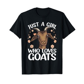 Cool Goat For Women Girls Goat Whisperer Farm Animal Farmer T-Shirt