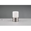 Trio Leuchten Ary II 591000107 Table Lamp Matt Nickel Metal