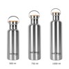 Tatonka Stainless Steel Drinking Bottle Hot + Cold Stuff Bamboo