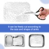 Snillok 2 PCS Kitchen Sink Mat Adjustable Sink Protector Mats,