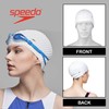Speedo White Combination Adult Bubble Cap - Unisex