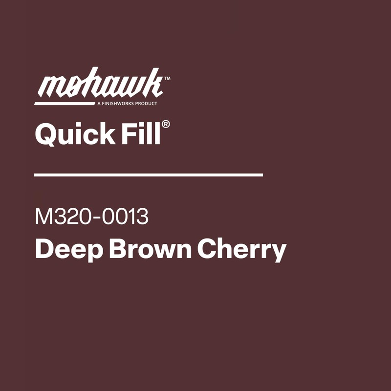 Mohawk Quick Fill Putty Burn-in Stick Wood Filler, Deep Brown