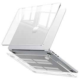 NIMASO NNC24C1161 Case, MacBook Air 15 Inch Case, M3 M2 Chip, Model Cover, 2024 and 2023 Released, Clear, Fully Transparent, Lightweight, Protective Case, Compatible with A3114 and A2941, MacBook Air