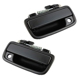 Front Left and Right Exterior Door Handle Fits for Toyota Tacoma Driver and Passenger Side Outer Door Handles (Plastic & Metal)69220-35020,69210-35020