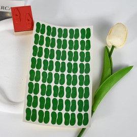 ZNTU 0.7 Leprechaun Footprints Tiny 40 Pairs St Patrick's Day Leprechaun Footprints Small Green Mini Leprechaun Footprints Leprechaun Trap Supplies