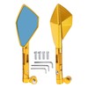 Hihaha Motorcycle Rear View Mirrors Bar End Side Mirrors Mount