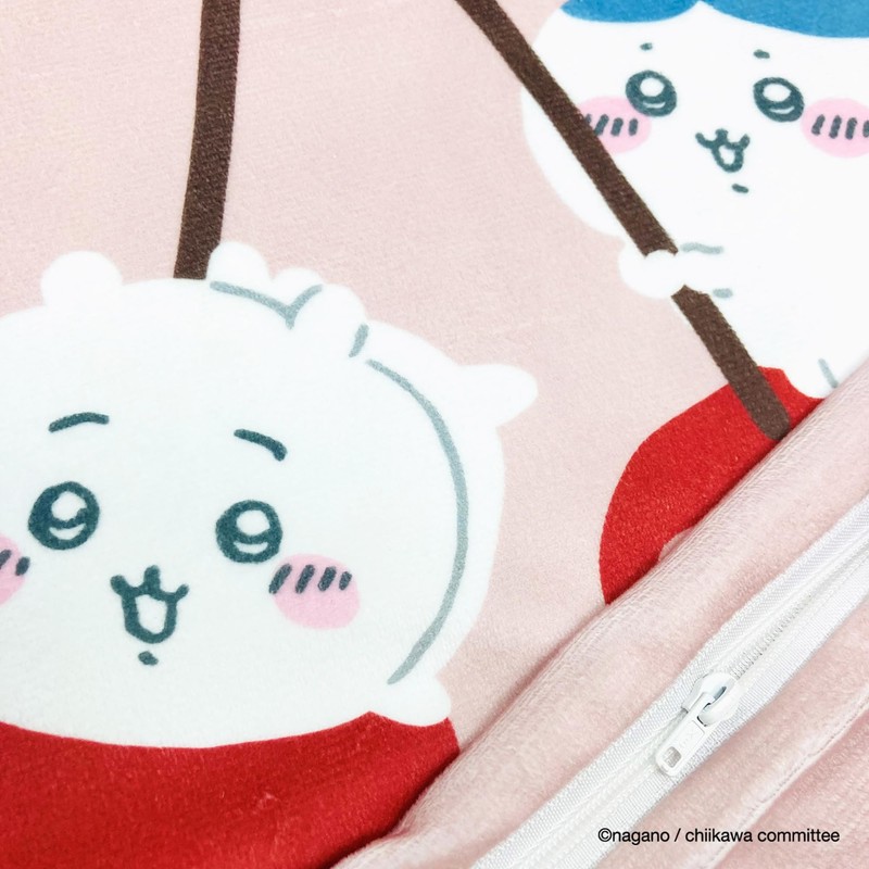 MORIPiLO 4621294 Morishita Chiikawa Cushion Cover, Hachiwale, Rabbit, Pink, 17.7