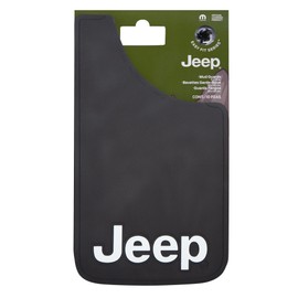 PLASTICOLOR Jeep 11x19 Mud Guards, 11" x 19" Mud Guards (000542R01)