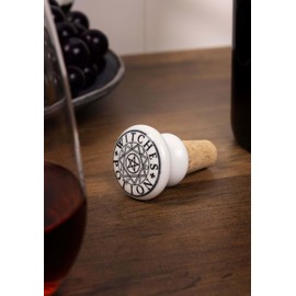 Alchemy Gothic Witches Potion Bottle Stopper White/Black