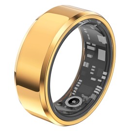 Smart Ring for Men Women Health Smart Rings Blood Oxygen Blood Pressure Monitor Fitness Tracker Heart Rate Sleep Monitor Pedometer Calories Step Counter Waterproof Compatible with ios Android Phones