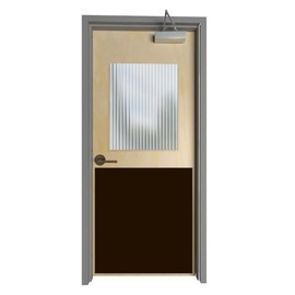 Durable Door Armor Plate - Multiple Finish & Size Options - 30x30 - Oil Rubbed Bronze - Screw Mount