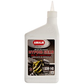 Amalie (73156-56) API GL-5 Certified 85W-140 Hypoid Multi-Performance Gear Oil - 1 Quart