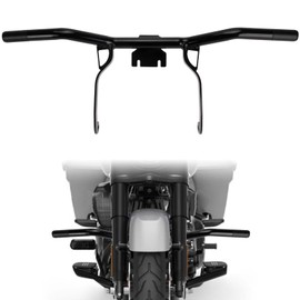 Crash Bar for Road Glide - Ohhmoto Engine Guard for Road Glide Front Fairing Bar Crash Bars Road King Electra Glide Street Glide Flat Out Bar Highway Bar for Touring Ultra Limited Fltrx 1997-2013