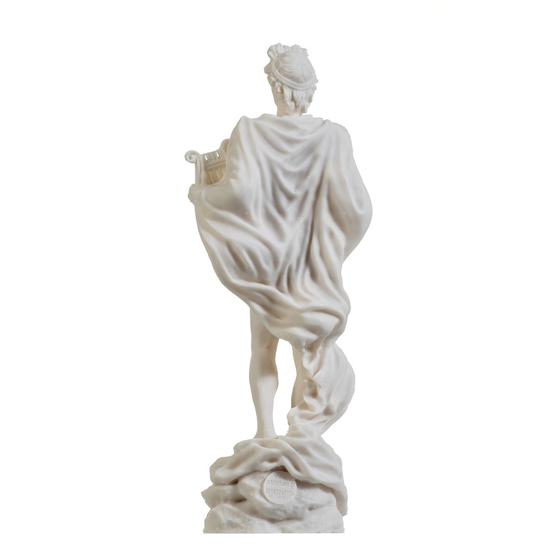 BeautifulGreekStatues Apollo God Of Music Poetry Art Alabaster Statue Sculpture