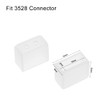 uxcell 50pcs Silicone Plug Fit 3528 8mm Wide LED Tube