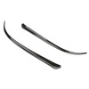 2pcs Side Rearview Mirror Trim ABS Carbon Fiber Color Wing