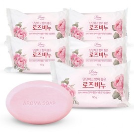 Dongseo Angie's Rose Facial Soap with a Great Scent 150g (5ea)