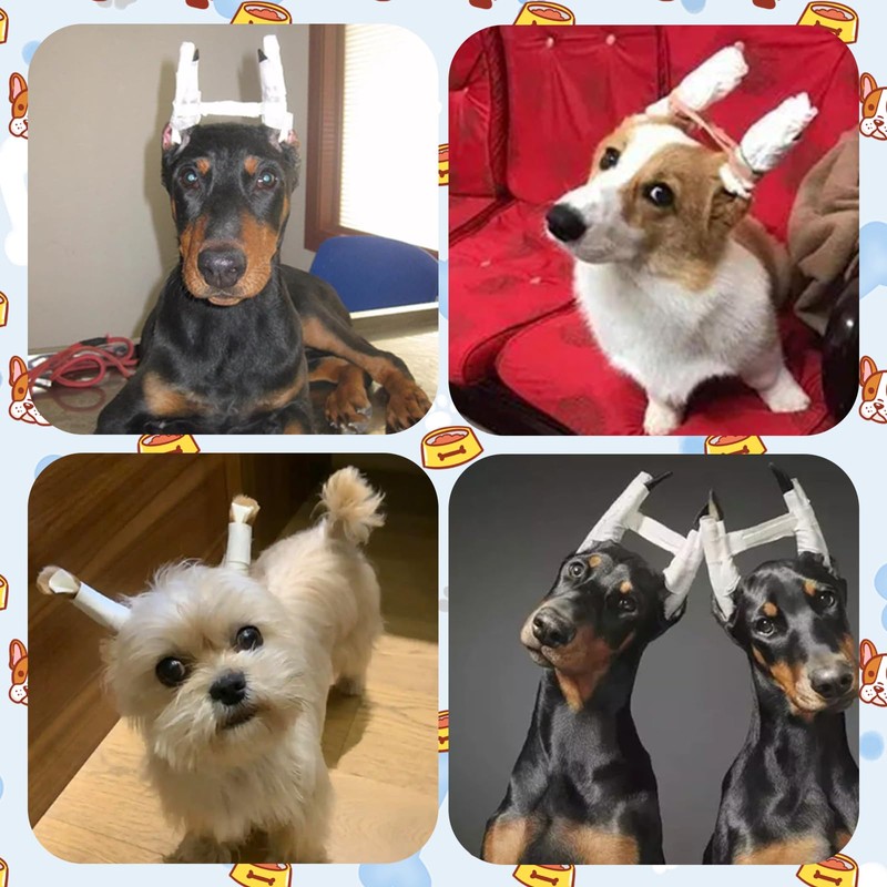 4 Pcs 1 Inch Ear Tape for Dog Ears，Dog Ears