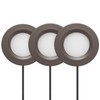 GETINLIGHT 2.75" Under Cabinet LED Puck Lights Kit, Plug-in 12V