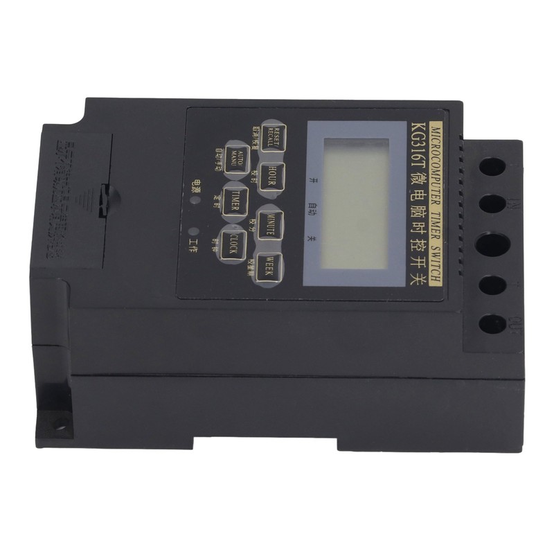 Time Switch Mechanical Timer Auto Controller Power Off Memory 25A