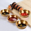 Dipping Bowls, Stainless Steel Dipping Sauce Dishes, Small Round Seasoning