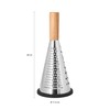 Krumble Grater with Wooden Handle - Hand Grater - Cheese