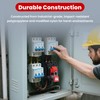 TOKCKYBL Circuit Breaker Lockout Kit,12-Pack - OSHA Compliant Lockout Tagout