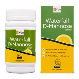 sc nutra D-Mannose & Organic Alkalising Lemon Juice Powder 50g - Great Tasting & Lemon Sherbert Flavour - SC Nutra (Sweet Cures)