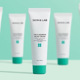 SKIN & LAB Tricica Barrier Relief Cream, 1.7 fl oz (50 ml), Set of 2, Includes Sample
