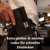 FLEXIBILITE® Waiter's Wallet, Waiter's Wallet, Cowhide Leather, RFID, Waiter's Wallet,